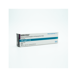 Mircera 100 De 100 mcg .3 Ampolleta(s) - Metoxi Polietilenglicol Eritropoyetina