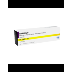 Mircera Inyectable De 50 mcg / 0.3 mL- Metoxi Polietilenglicol Eritropoyetina beta