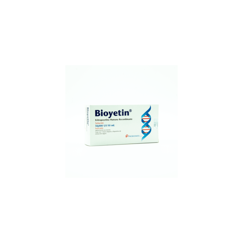 Bioyetin 50 Unidad(es) Frasco Ámpula - Eritropoyetina Alfa