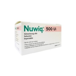 Nuwiq De 500 UI Con 1 Solución Inyectable - Simoctocog Alfa