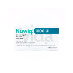 Nuwiq 1000 UI Solución Inyectable - Simoctocog Alfa