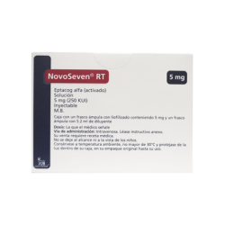 Novoseven Rt De 5 mg Con 1 Frasco Ámpula - Eptacog alfa activado
