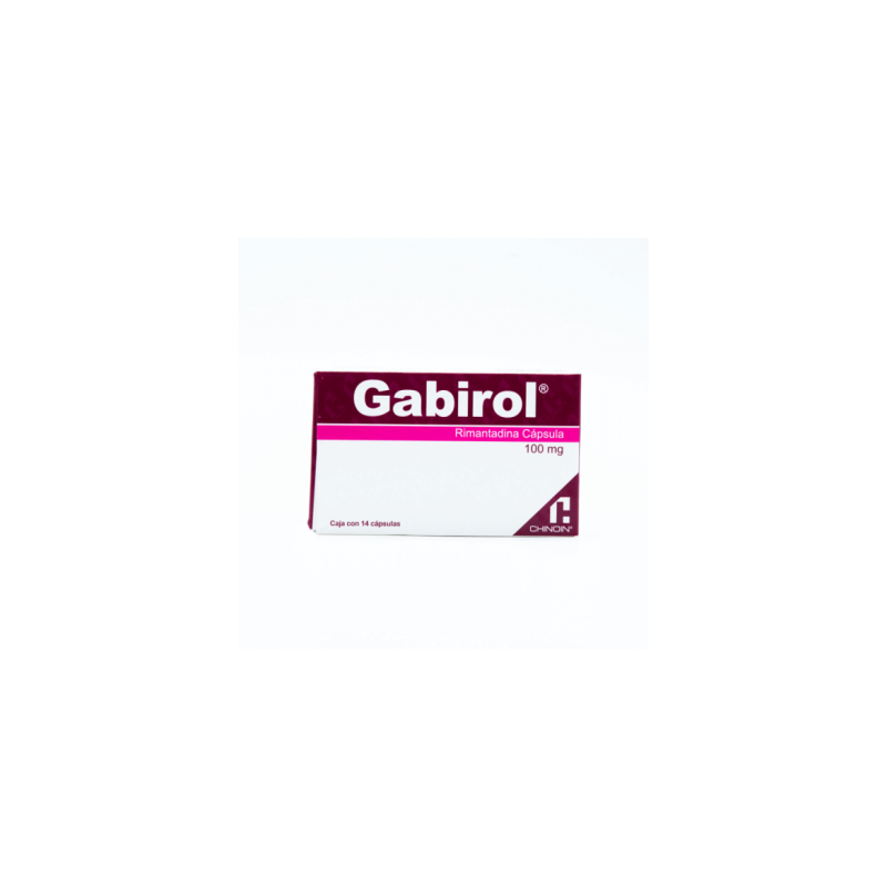 Gabirol 100 De 100 mg Con 14 Cápsulas - Rimantadina Clorhidrato