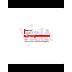 Pegasys De 180 mcg/0.5 mL Solución Con 1 Jeringa Prellenada - Peginterferón Alfa 2a