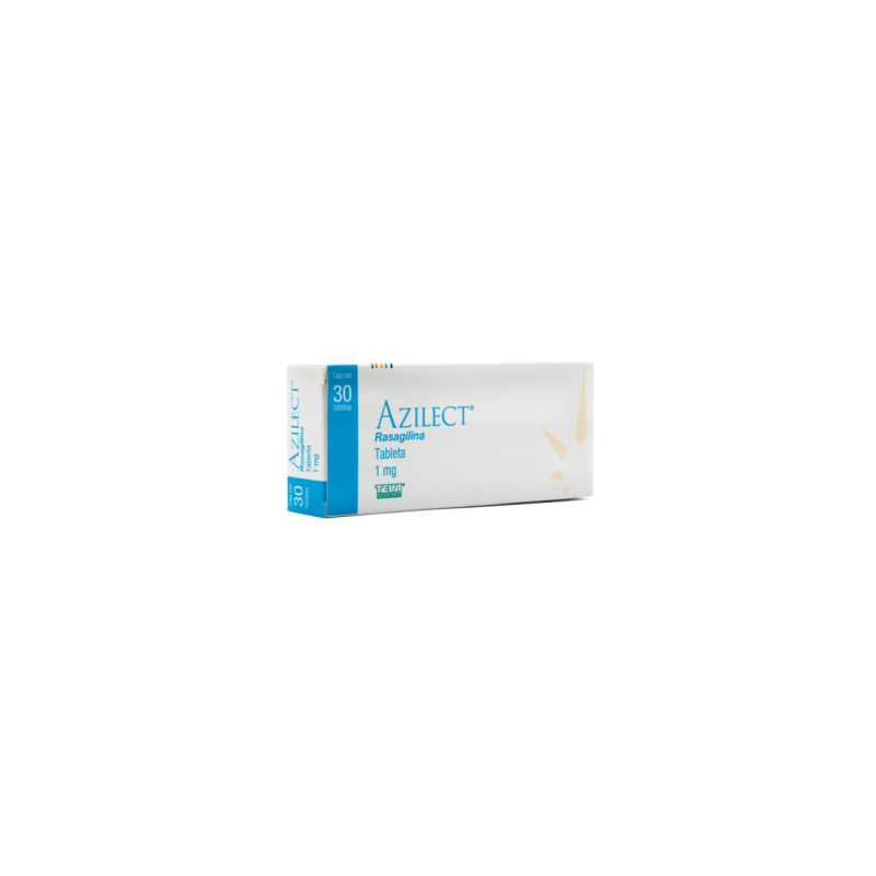 Azilect 1 De 1 mg Con 30 Tabletas - Rasagilina