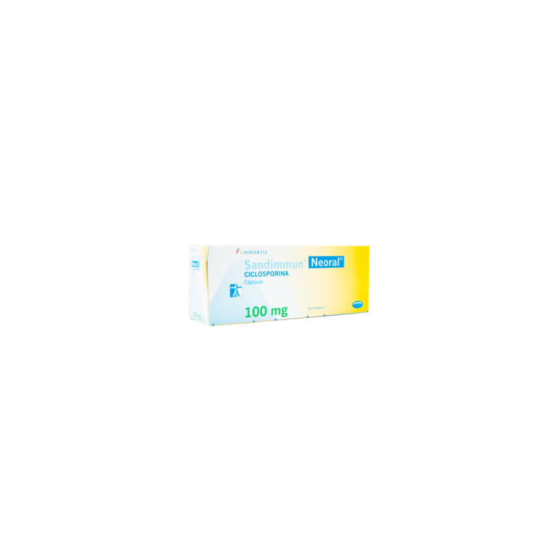 Sandimmun Neoral De 100 mg Con 50 Cápsulas - Ciclosporina