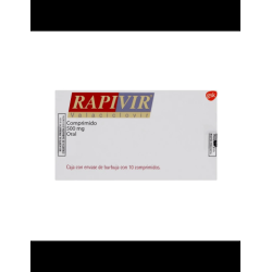 Rapivir 500 Mg Com Caj C/10