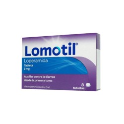 Lomotil 2 % Con 4 + 4 Tabletas - Loperamida