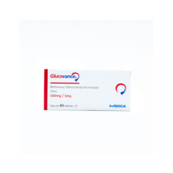 Glucovance 500mg/5.0mg Tab Caj C/60
