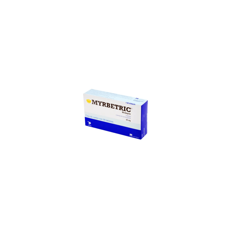 Myrbetric Lp De 50 mg Tabletas - Magnesio Estearato