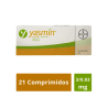 Yasmin Caja con 21 Comprimidos Orales - Drospirenona - Etinilestradiol