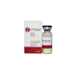 Stenkivar 500 Mg Solución Inyectable. Caja Con 1 Frasco Ámpula con instructivo anexo. - Daptomicina