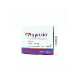 Aqynzio De 0.5/300 mg/mg Con 1 Cápsulas - Palonosetrón / Netupitant