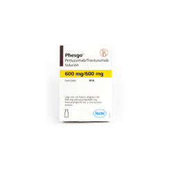 Phesgo 600/600mg Inyectable Frasco Ámpula 10 ml - Pertuzumab Trastuzumab
