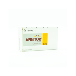 Afinitor De 5 mg Con 30 Comprimidos - Everolimus