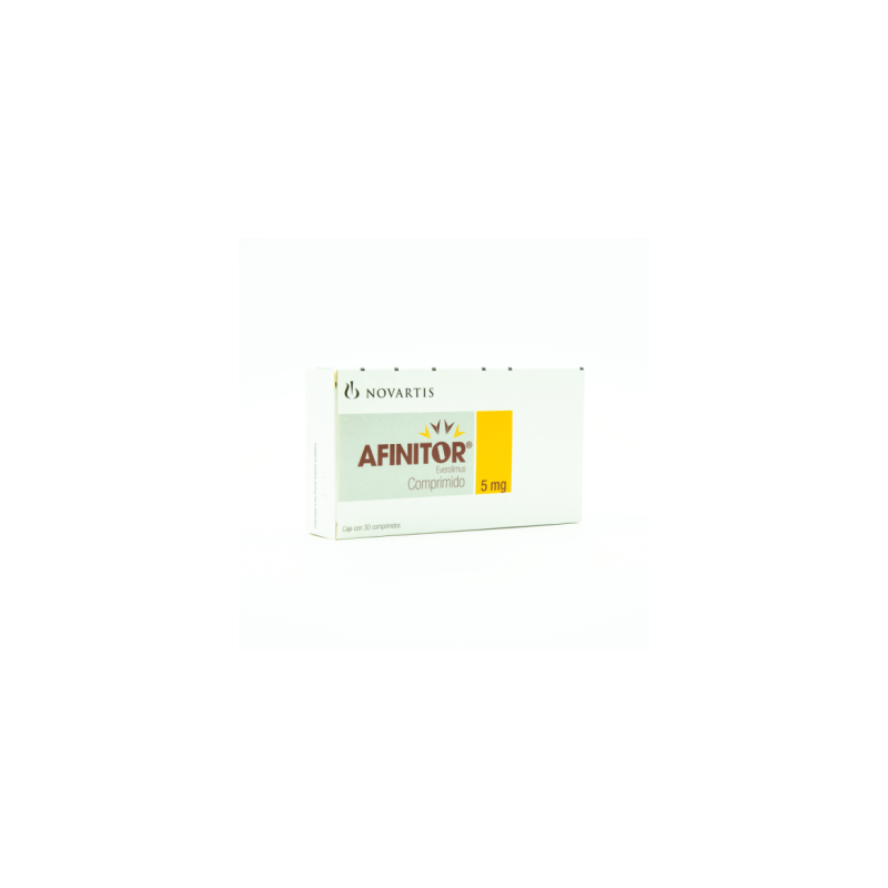 Afinitor De 5 mg Con 30 Comprimidos - Everolimus