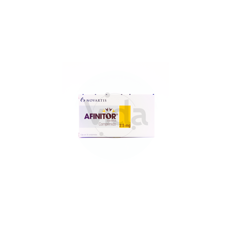 Afinitor De 2.5 mg Con 30 Comprimidos - Everolimus